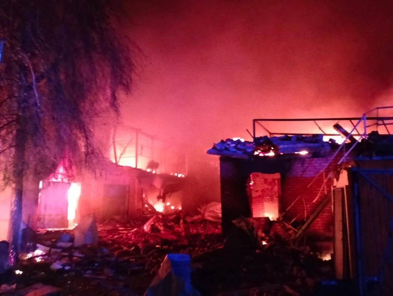 Shelling of the Kyiv region