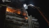 Сумы под атакой БПЛА: пожар в многоэтажке, есть раненые