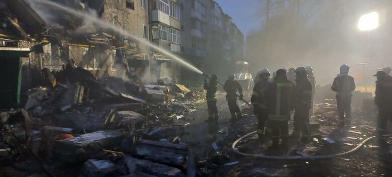 Наслідки атаки шахедів на Суми