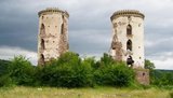 Обрушилась башня Червоногородского замка, которая сохранились во время Второй мировой войны. ФОТО