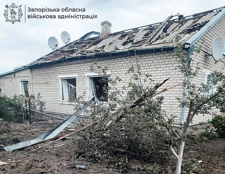 обстріли запорізької області 31 травня