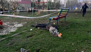 There are no military, police, or critical infrastructure facilities near site of Russian strike on Kryvyi Rih. It is clearly center of residential infrastructure - Vilkul