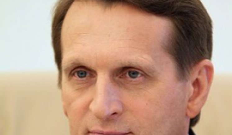 "Русофобський курс Заходу зараз фактично інституціалізовано", - голова зовнішньої розвідки РФ Наришкін