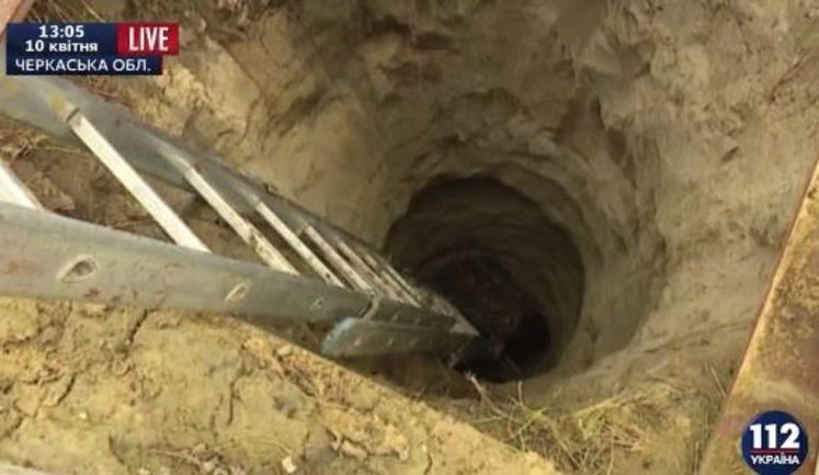 Скіфський курган розграбований у Черкаській області. ВIДЕО