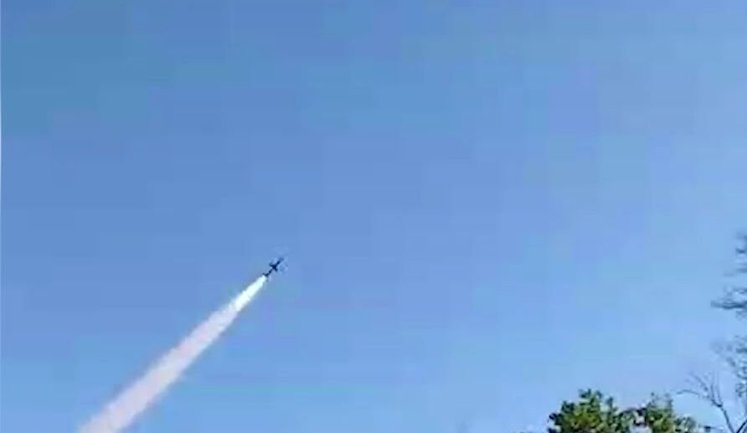 Повітряні сили ЗСУ показали бойову роботу під час відбиття атаки понад 200 російських БпЛА. ВIДЕО