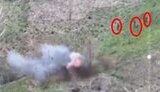 ворожі штурмовики на мінному полі