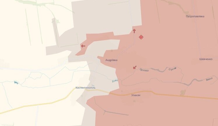 Ворог має просування у Запорізькій та Донецькій областях, - DeepState. КАРТА