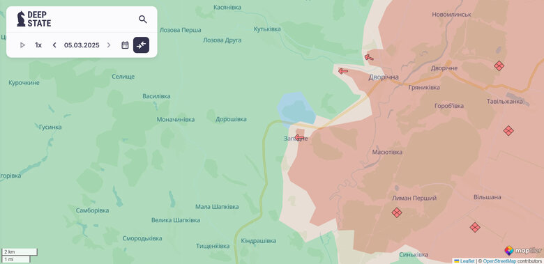 Успіхи ЗСУ в районі Западного