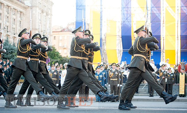 Генеральна репетиція параду до Дня Незалежності України 24