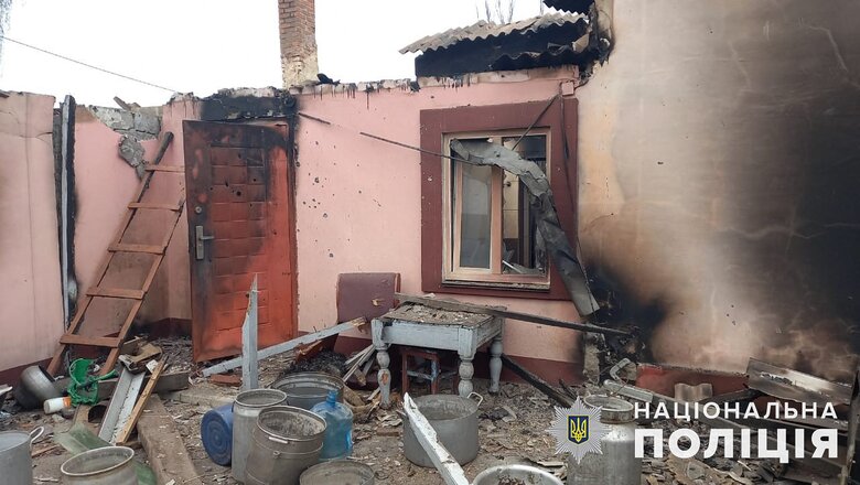 наслідки ворожих обстрілів Донеччини