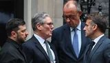 Leaders of Ukraine, France, the UK and Germany in London