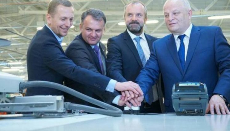 На Львовщине открыли новый завод по производству комплектующих для Audi