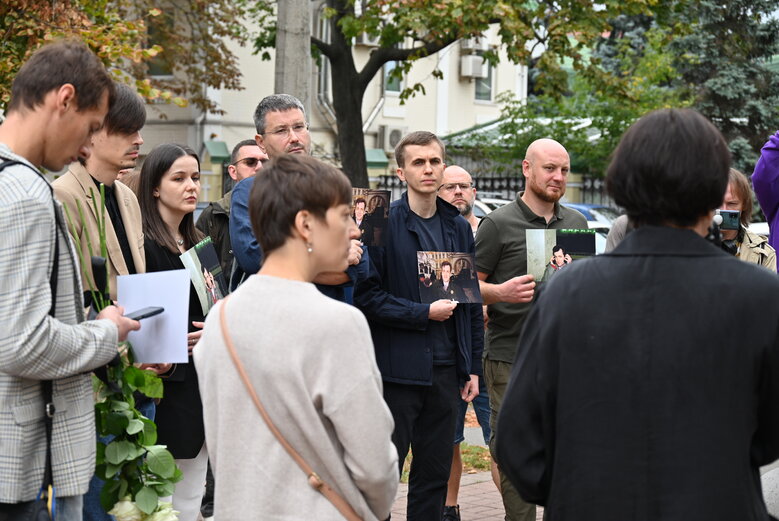 Акція пам’яті Георгія Гонгадзе та всіх убитих українських журналістів відбулася у Києві 08