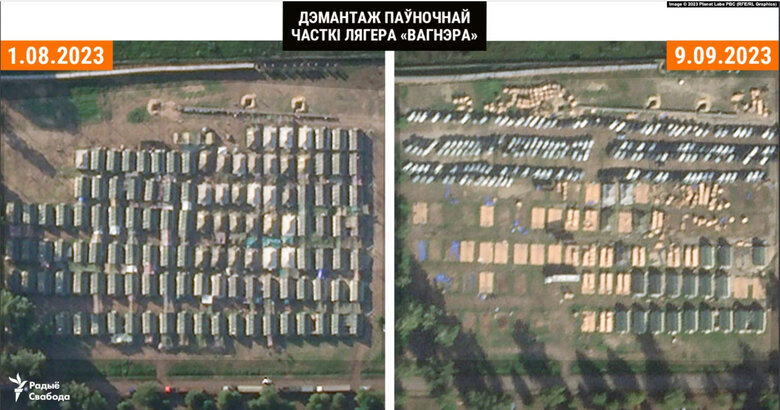 Табір вагнерівців у Білорусі продовжують демонтувати, - ЗМІ 02
