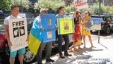Українці в США пікетували консульство Італії через вирок Марківу. ФОТО