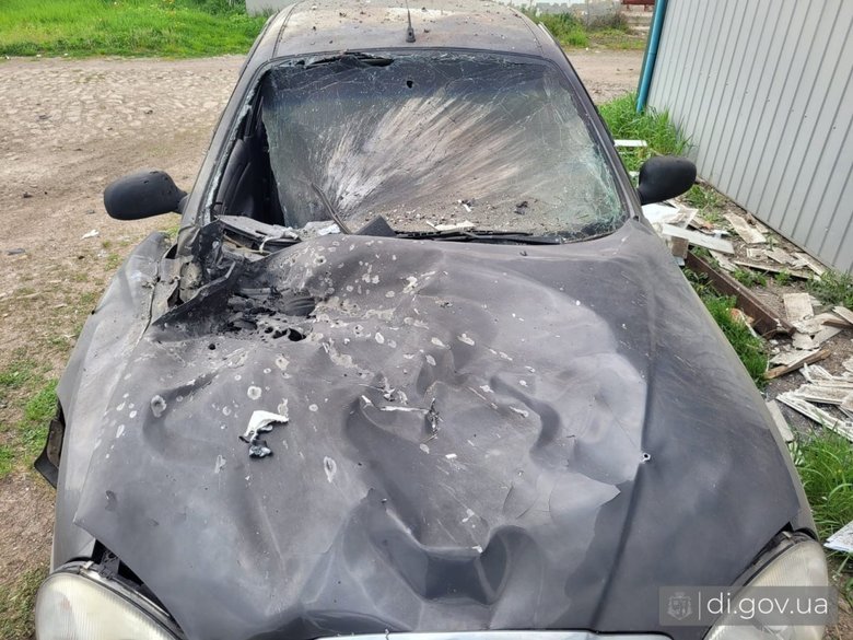 Слатине Харківської області удар безпілотника