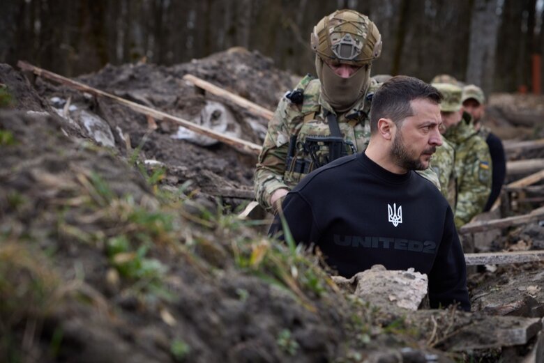 Zelensky visited border with Russian Federation in Sumy region 03