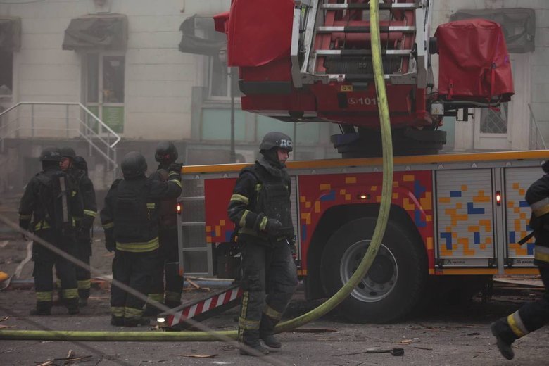 Dnipro after the attack on September 30