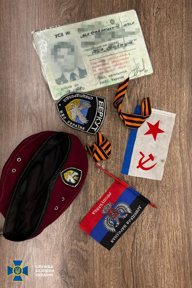 СБУ затримала колишнього беркутівця, який зливав бойові позиції українських військ на Донеччині 02 СБУ затримала колишнього беркутівця, який зливав бойові позиції українських військ на Донеччині 02