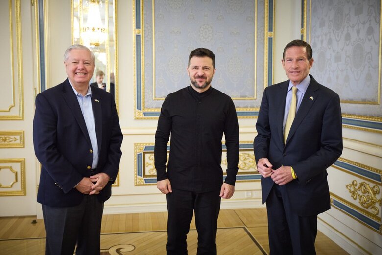 Zelenskyy met with Lindsey Graham and Richard Blumenthal