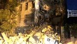 Ночью в Одессе обрушилась часть жилого четырехэтажного дома, - ГСЧС. ВИДЕО+ФОТОрепортаж