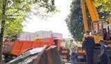 Знесення росіянами меморіал пам’яті жертв голодомору у Луганську