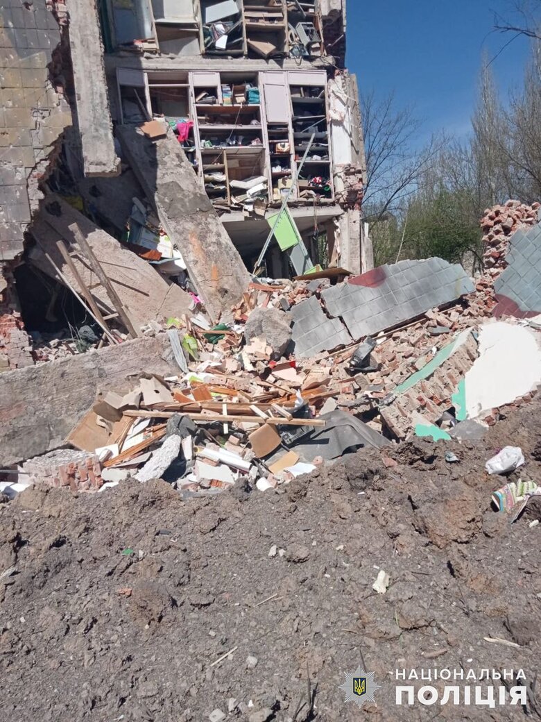 Consequences of enemy shelling of Donetsk region: Russians hit with missiles and drones 04