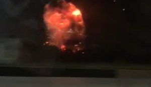 У Копейську Челябінської області РФ після атаки дронів горить військове підприємство "Пластмас". ВIДЕО