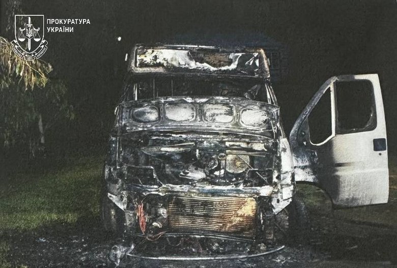 19-річний мешканець Біляївки підпалив авто військових за гроші від агента РФ