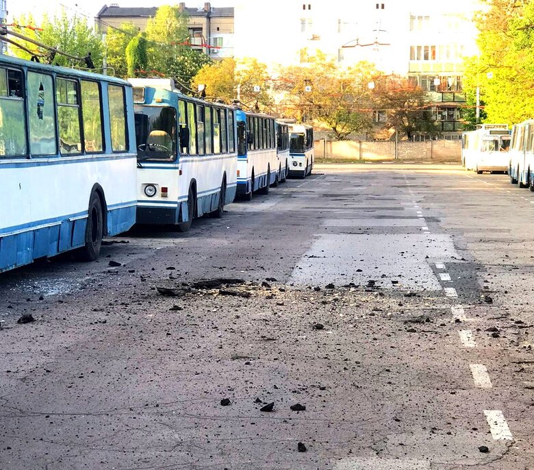 Последствия вражеских обстрелов Херсонской области 09