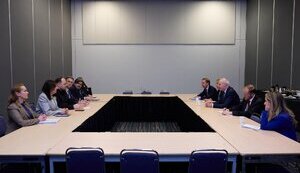 Руслан Стефанчук на полях Парламентської асамблеї НАТО в Монреалі зустрівся із заступником Генерального секретаря НАТО Борісом Руге