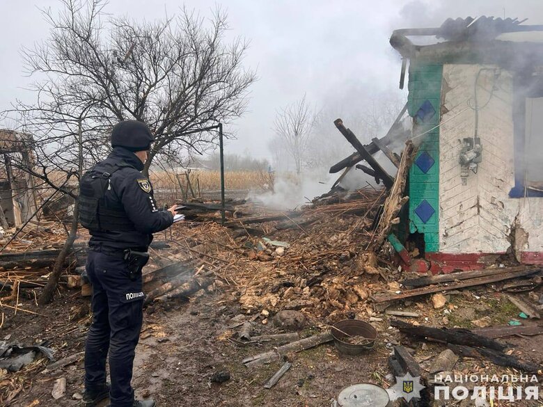 наслідки атаки Шахедами Прилуцької громади