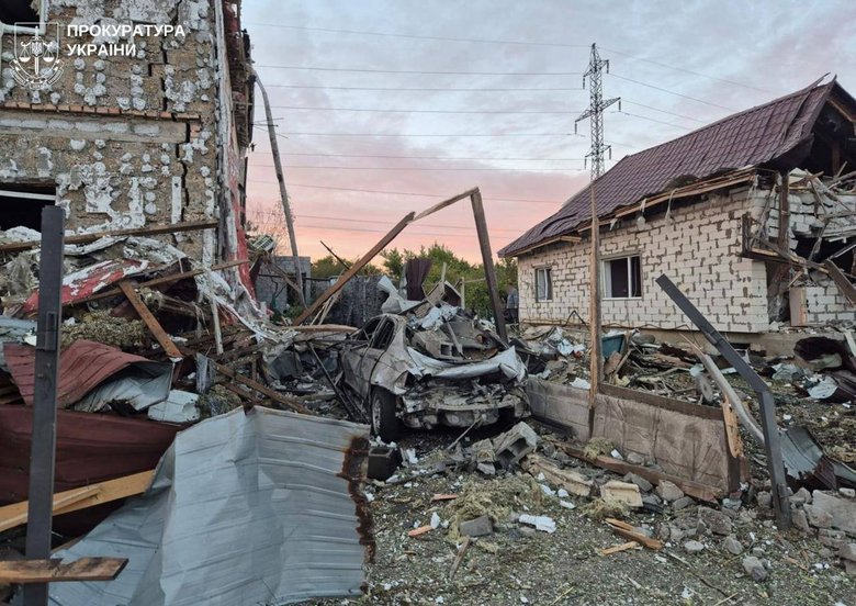 Russian strike on Zaporizhzhia