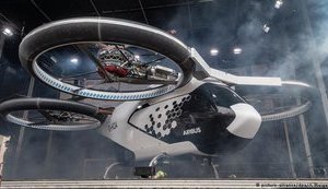 Airbus представил самоуправляемое электрическое авиатакси. ВИДЕО