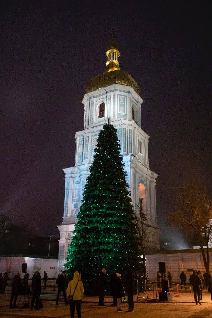 новорічна ялинка у Києві