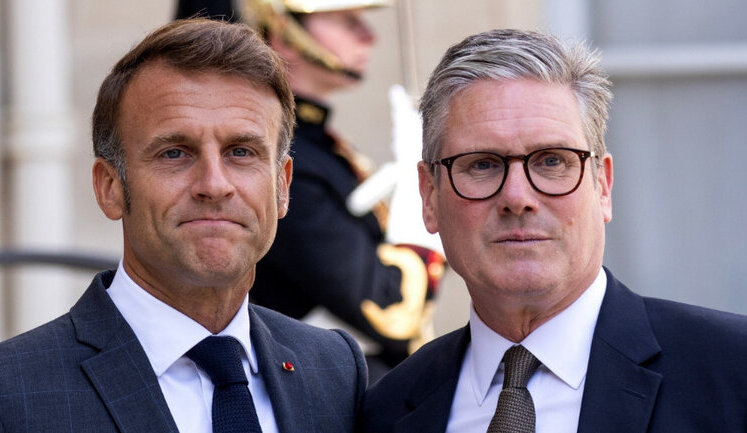 Macron and Starmer propose one-month ceasefire in Ukraine "in air, at sea and in energy sector"