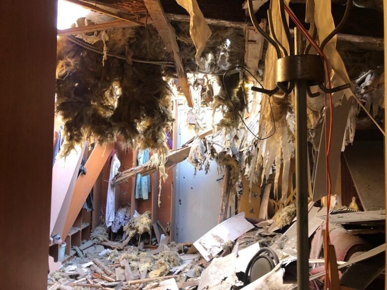 Occupiers sent 7 kamikaze drones to Nikopol and attacked with artillery, damaging houses, private businesses and power lines 02