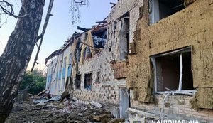 Рашисти вдарили по ліцею на Чернігівщині, який нещодавно відбудували після ударів РФ. ФОТОрепортаж