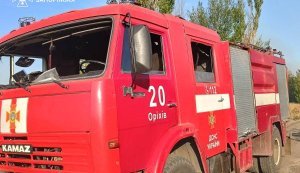 Атака на рятувальників у Запорізькій області