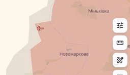 Росіяни просунулись поблизу Новомаркового на Донеччині, - DeepState. МАПА