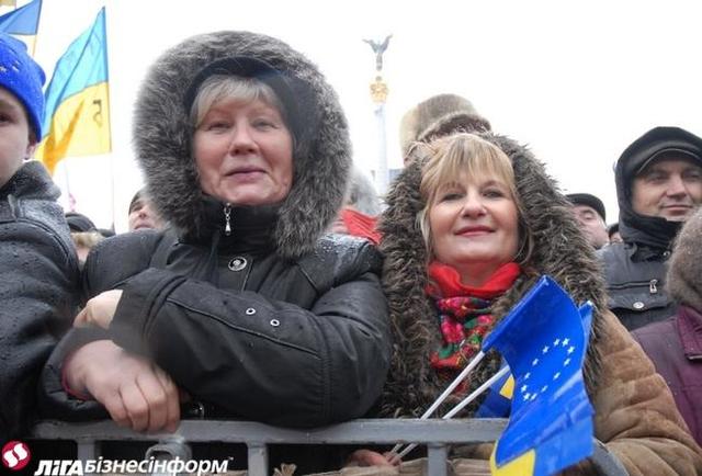 митинг евромайдан вече