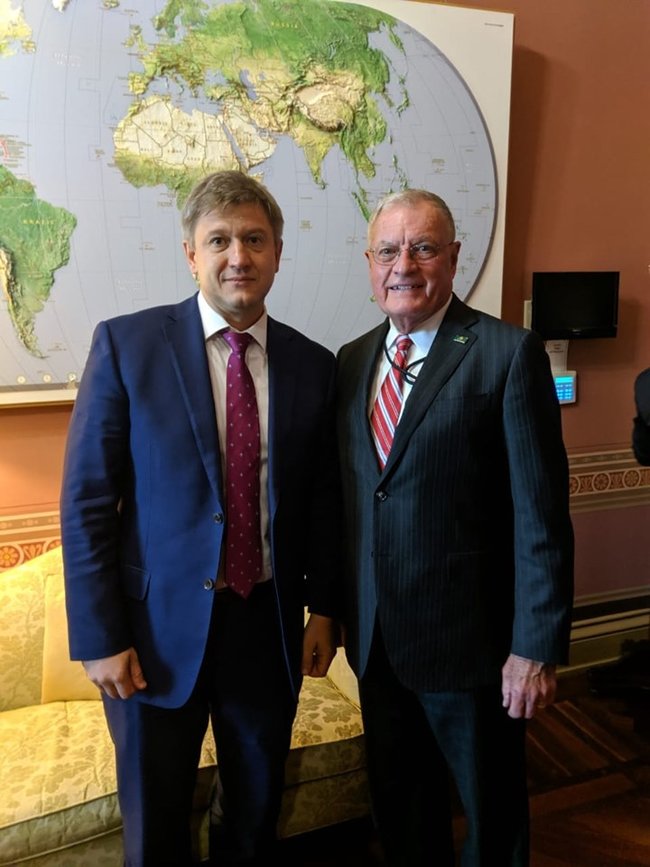 Секретар РНБО Данилюк розпочав візит до США 01