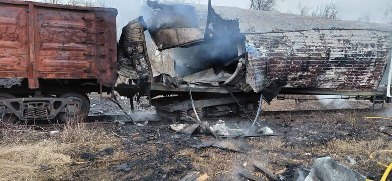Удар по залізниці на Сумщині 17 березня