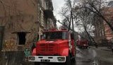 В Киеве горит историческое нежилое здание 1902 года. ФОТО