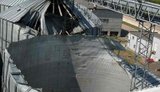 Ракетный удар существенно повредил элеватор "Укрлендфарминг" на Сумщине: ранен сотрудник, уничтожены запасы зерна. ФОТО