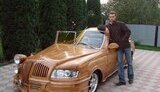 В Черновцах сделали автомобиль из ... дуба. ФОТО.