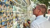 Угорський опозиціонер Петер Мадяр у Києві 11 липня 2024 року