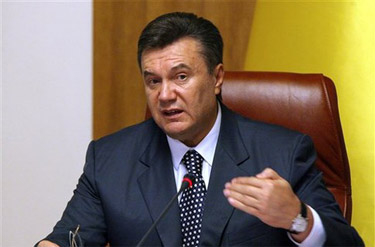 Президент Украины Виктор Янукович
