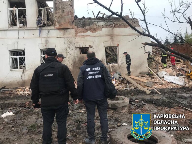 Consequences of shelling of Kupiansk 02