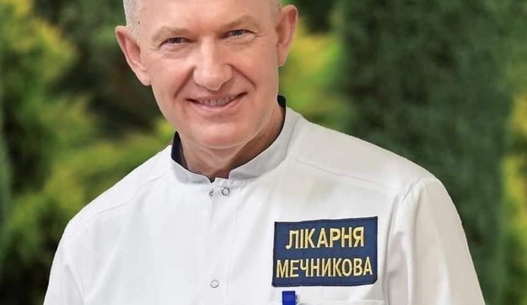 Головлікарю лікарні імені Мечникова Сергію Риженку присвоєно звання Героя України